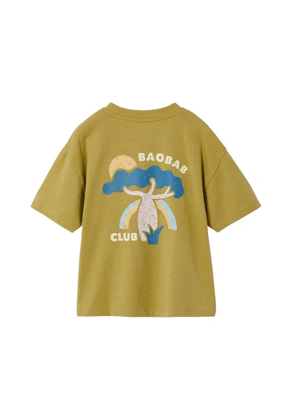 Футболка с принтом Print T-shirt Vertbaudet, Kummel — фото 2