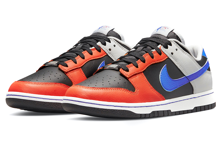 Кроссовки Nike X Nba Dunk Low Emb, черный/оранжевый — фото 3