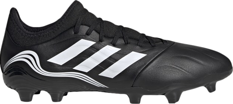 Бутсы Adidas Copa Sense.3 FG 'Black Cloud White', черный - фото