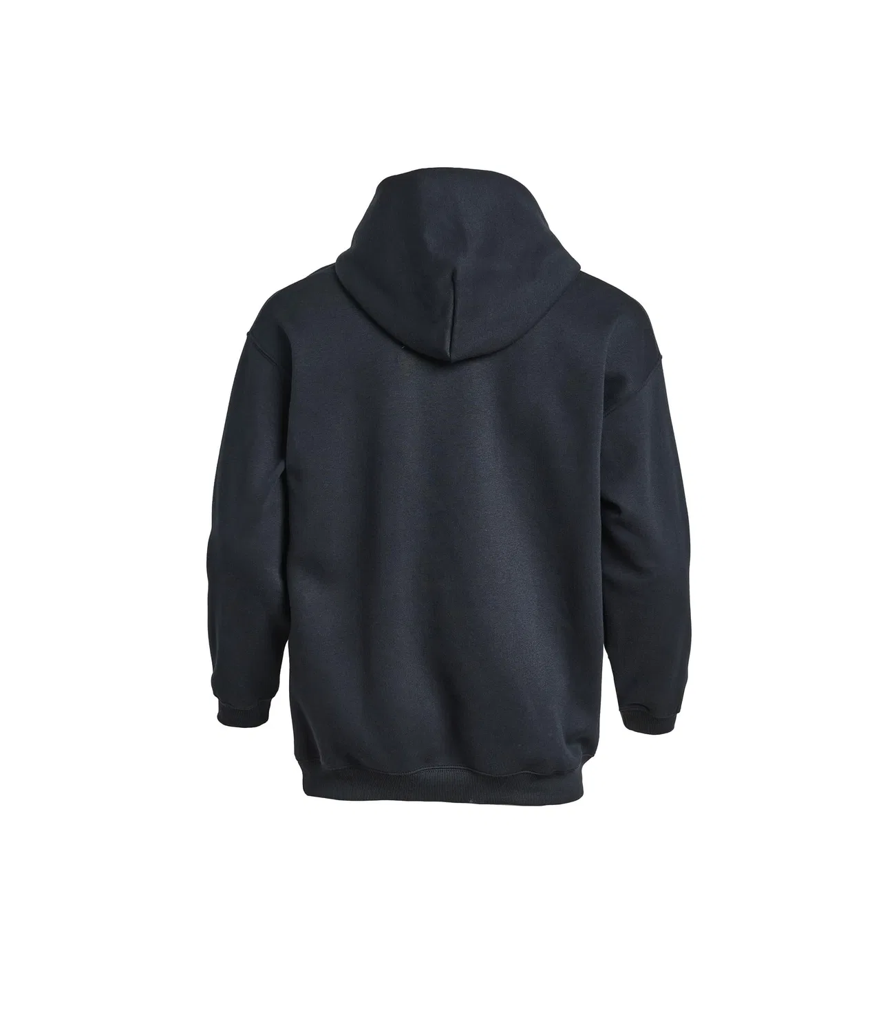 Толстовка Sportswear Studio Fleece Oversized Hoodie (для детей постарше) Nike Kids, Black/White — фото 2