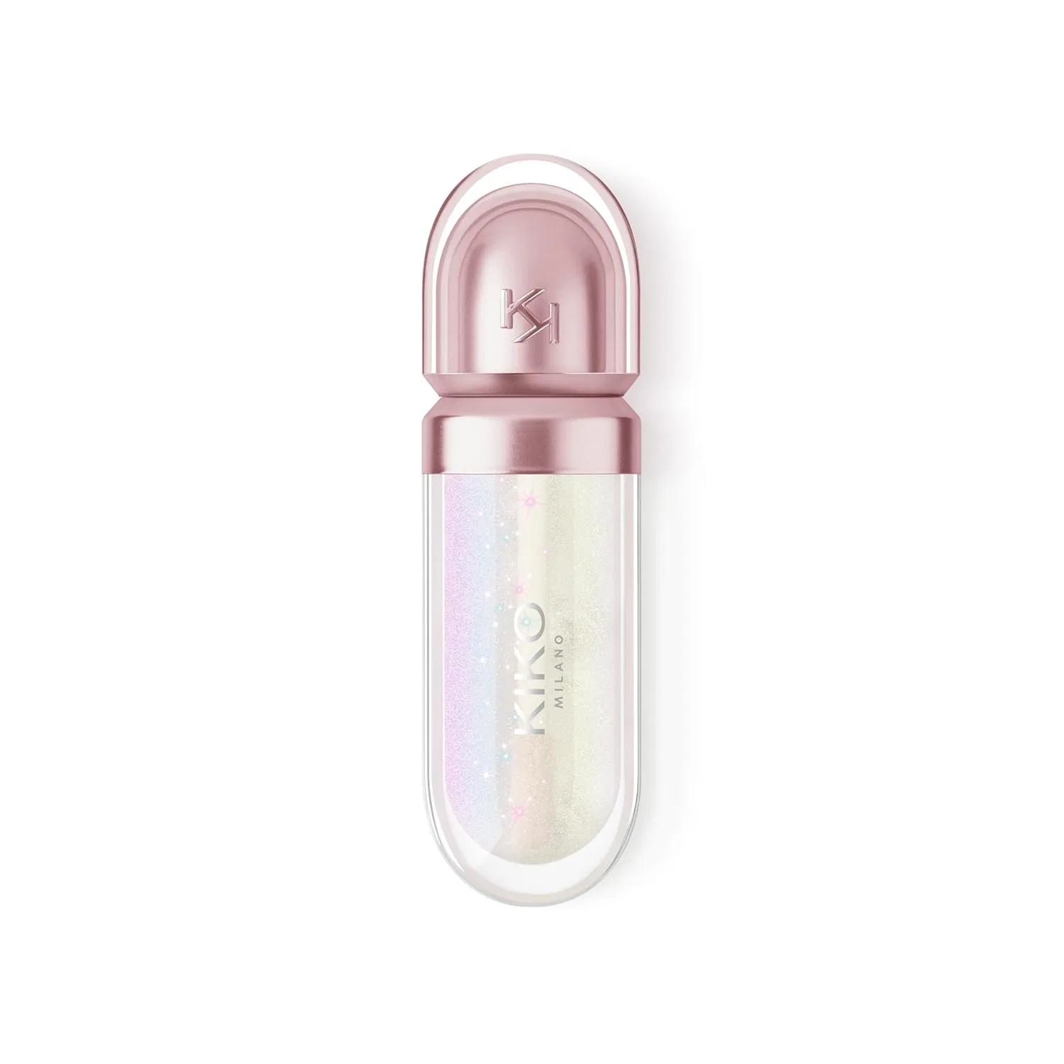 Масло для губ 3D Hydra Lip Oil, Kiko Milano, 6.5 мл, 01 Milky Way — фото 3