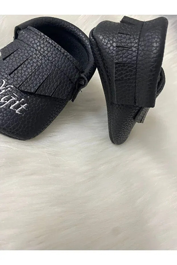 Детские мокасины для девочек Betülün Diktikleri, Black
