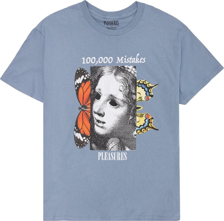

Футболка Pleasures Mistakes T-Shirt 'Slate', серый