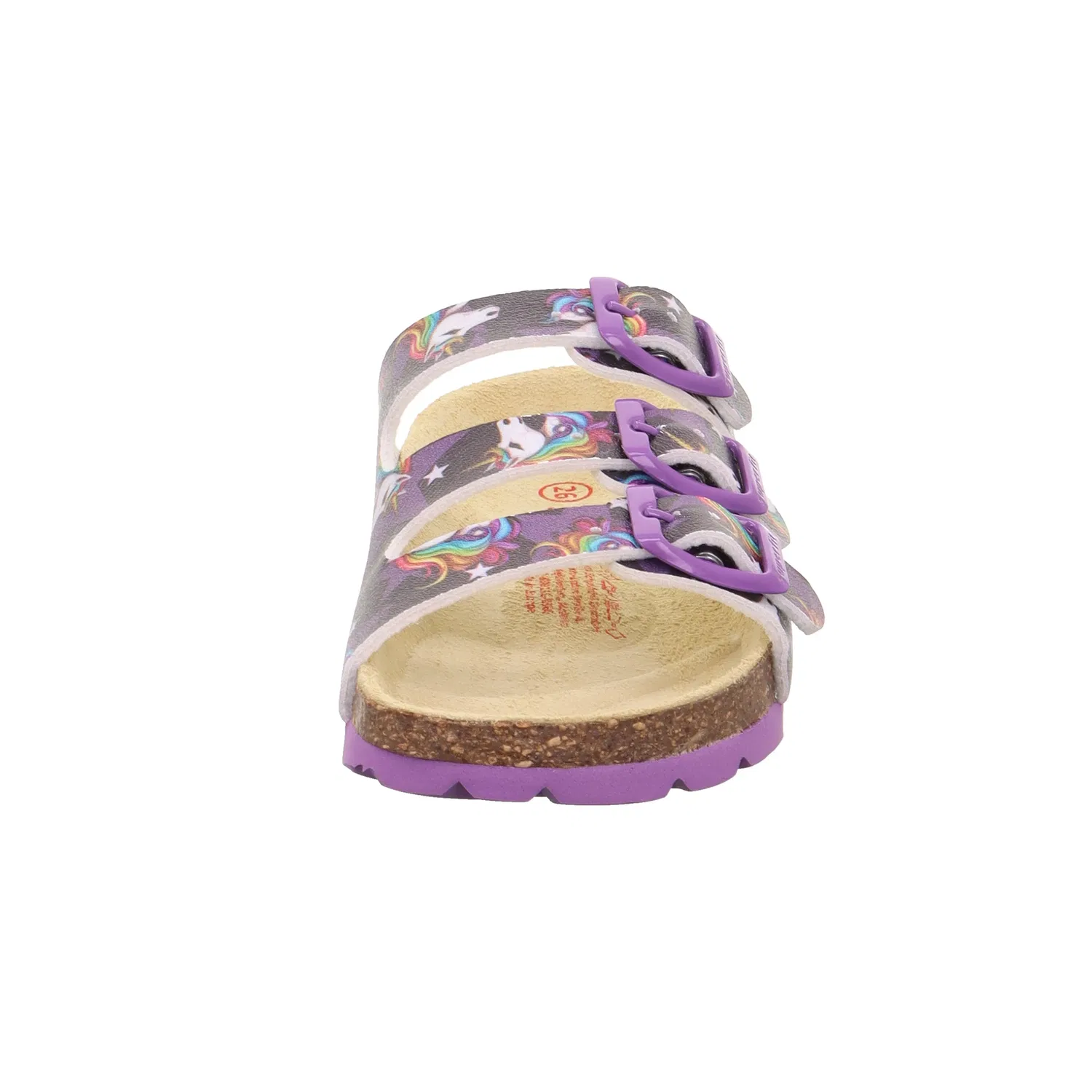 Мюли на низком ходу FUSSBETTPANTOFFEL Superfit, фиолетовый — фото 4