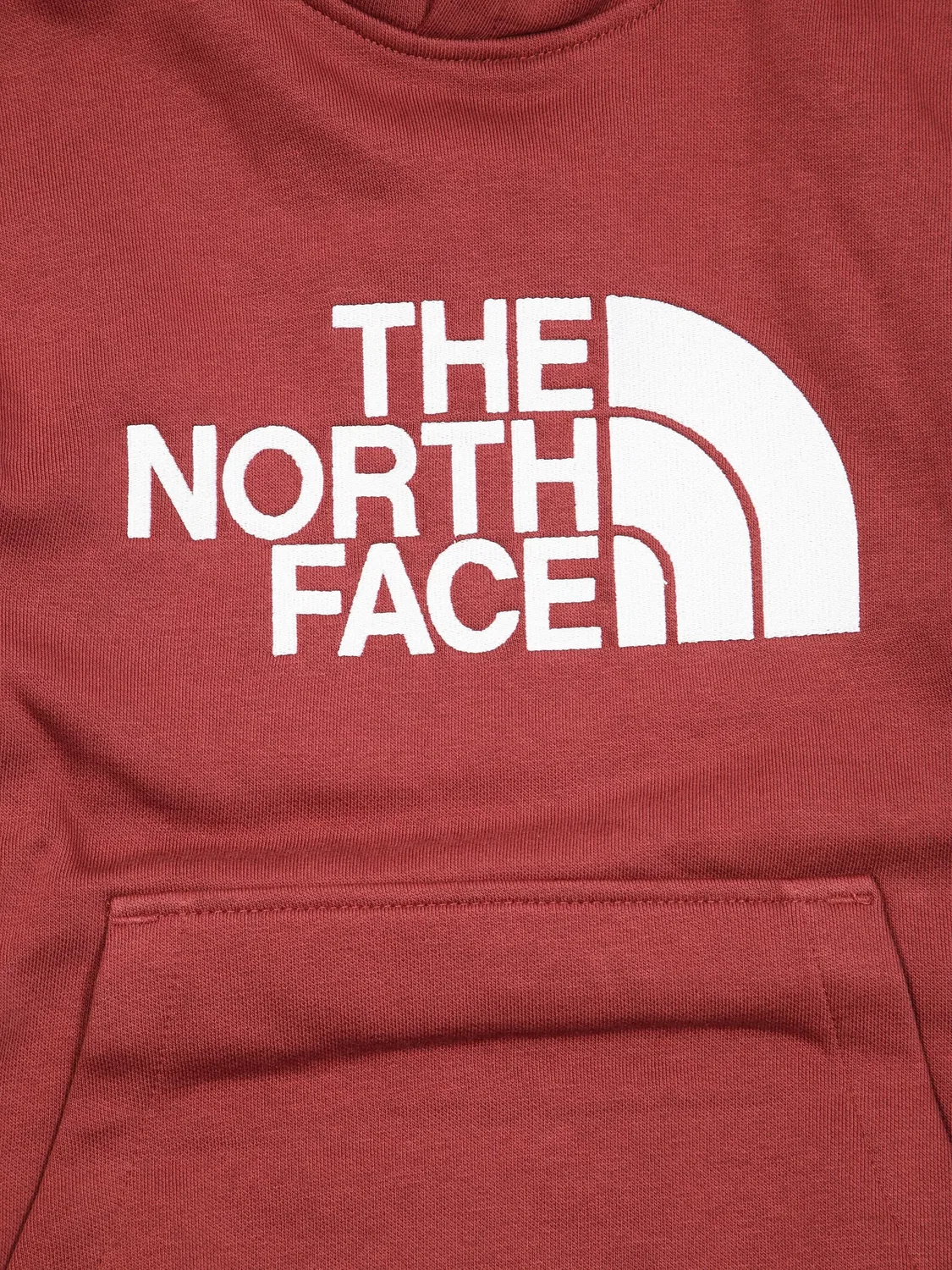 Толстовка Drew Peak кирпичного цвета The North Face, кирпично-красный — фото 2