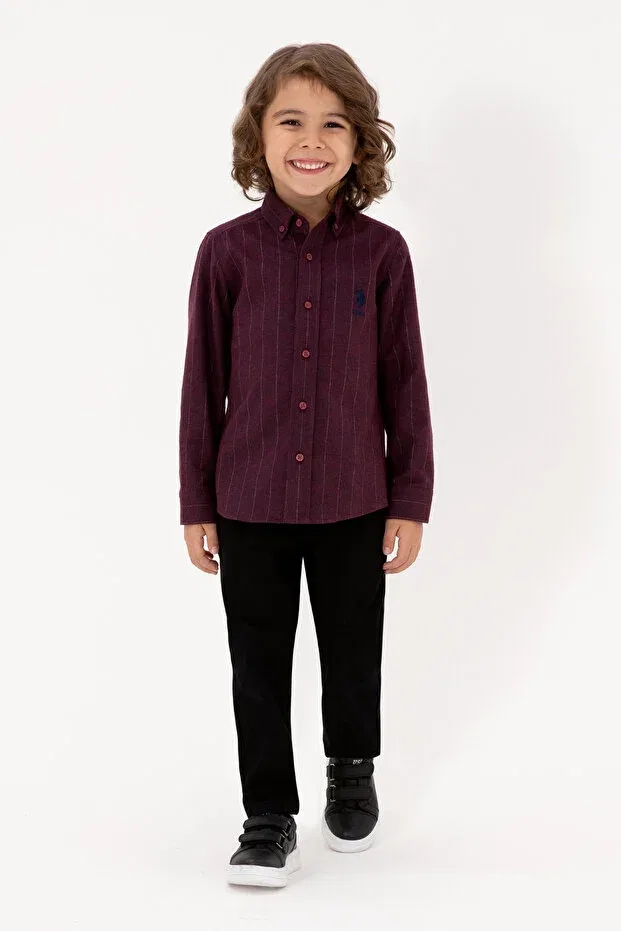 Детские брюки для мальчиков хлопковые U.S. Polo Assn., Black
