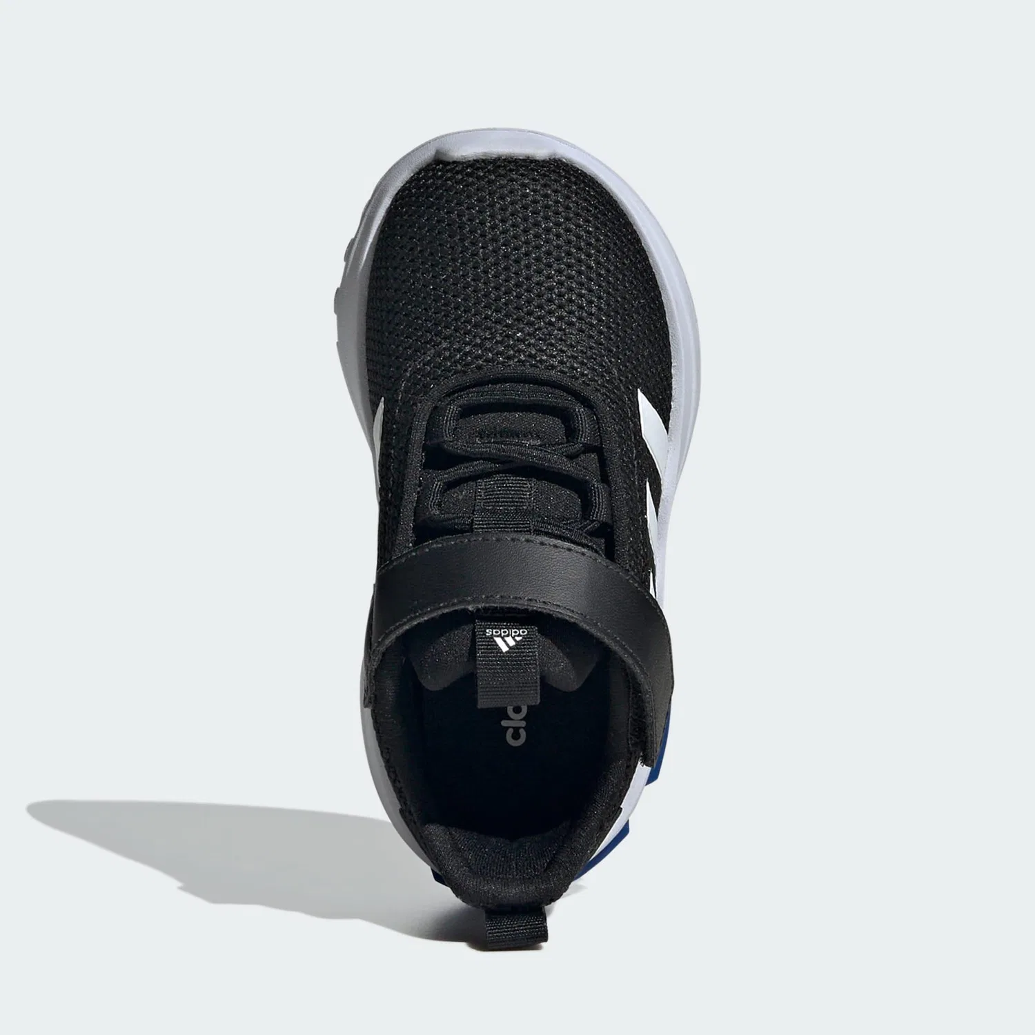 Детские кроссовки с закрытой пяткой Racer TR23 Adidas, Schwarz Weiss Konigsblau — фото 4