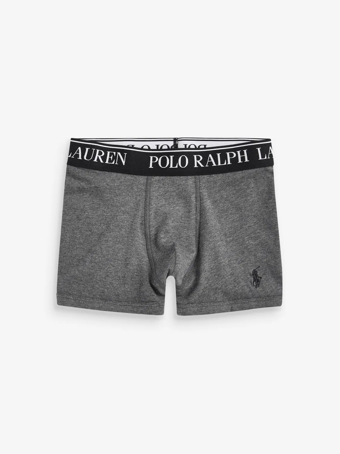 Боксеры 3 шт., хлопок с эластаном Polo Ralph Lauren, серые — фото 3