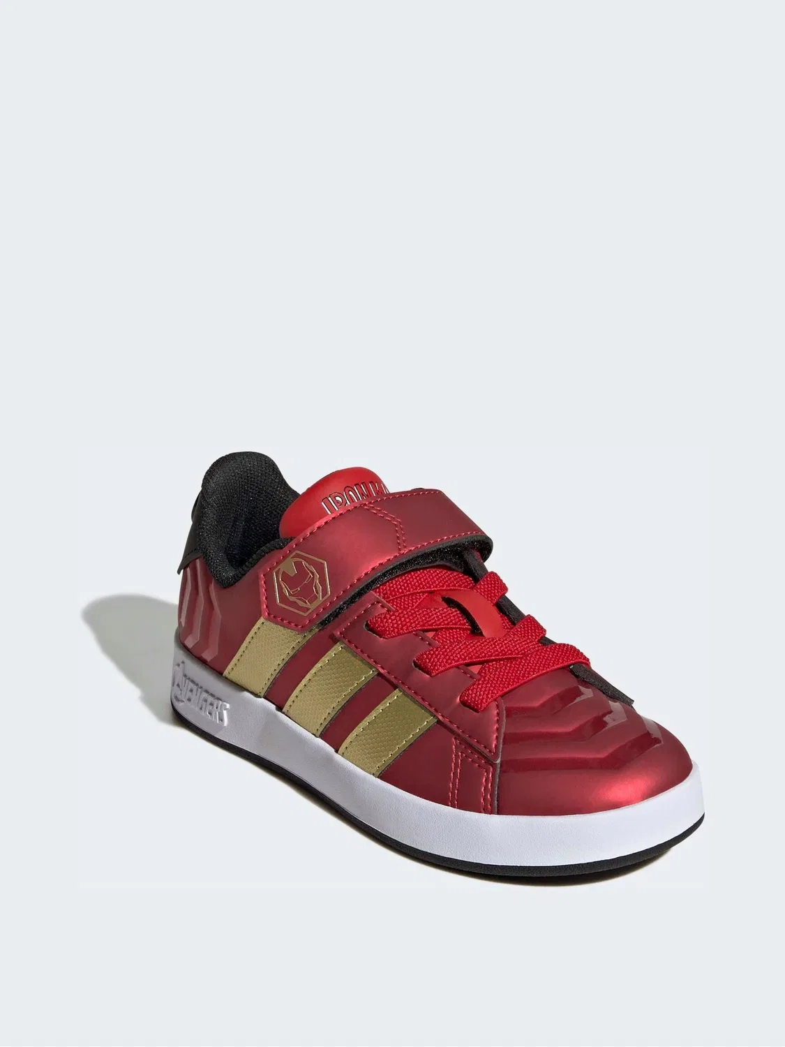 Кроссовки Marvel Avengers Iron Man adidas, красный