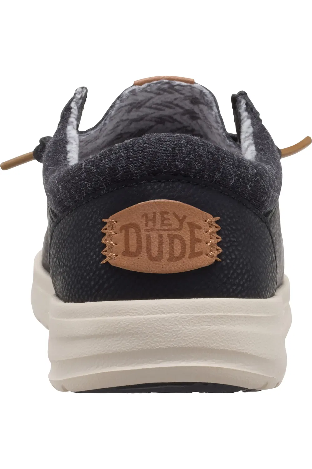 Детские кеды slip-on на эластичных шнурках Paul Classic Hey Dude, черный — фото 2