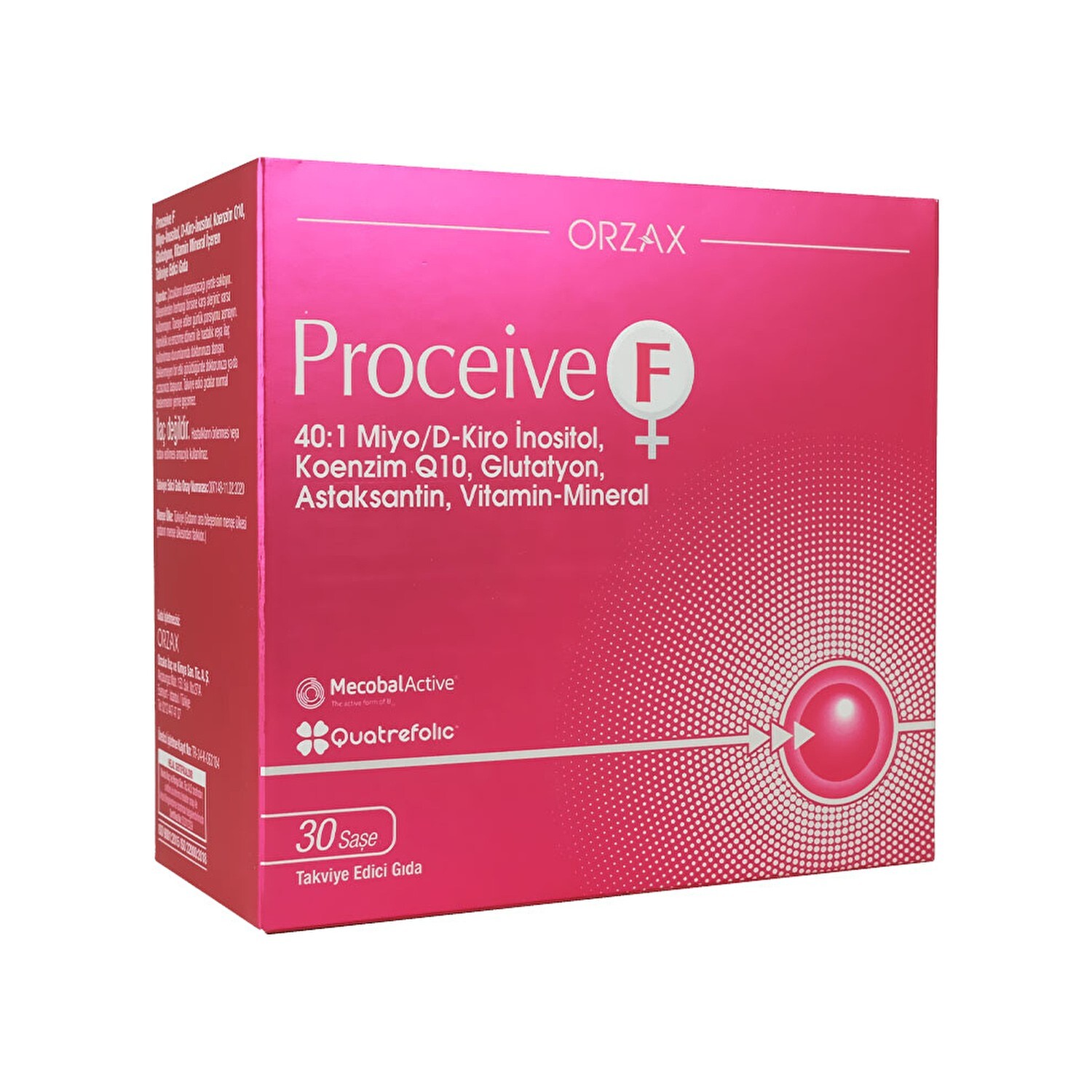 

Добавка Orzax Proceive F, 30 пакетиков