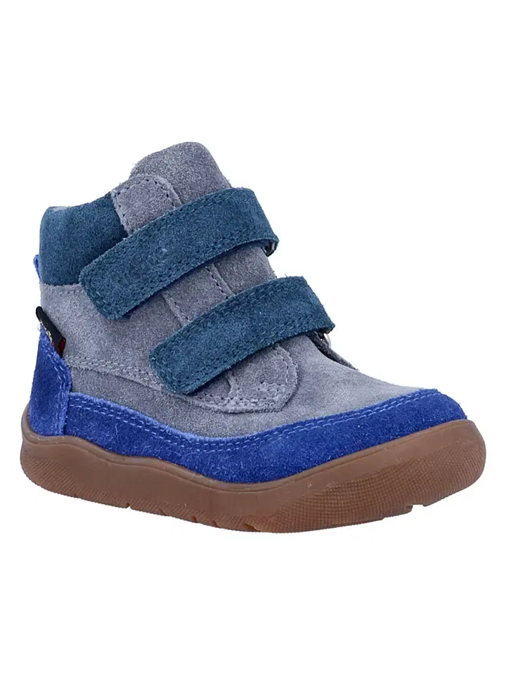 Ботинки детские кожаные Samy Richter Shoes, голубой