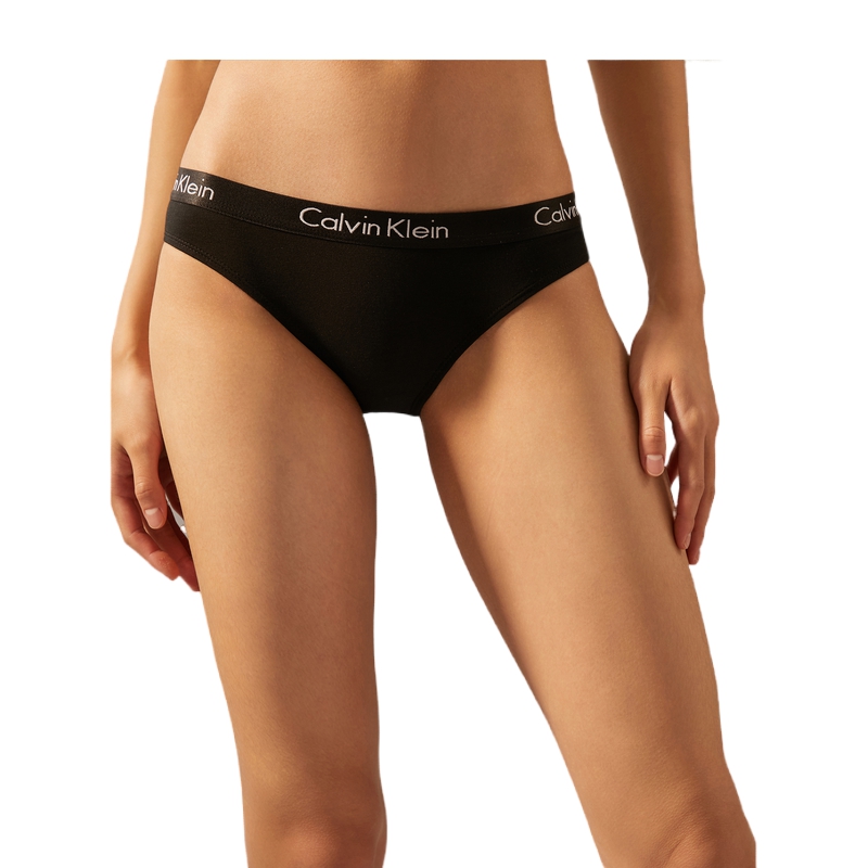 CALVIN KLEIN Женские Трусы 3 Штуки, Q7Z-Космический Черный/Светло-Серый/Нежно-Розовый — фото 4