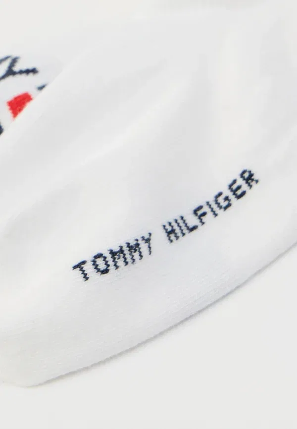 Носки невидимые 2 пары, хлопок Tommy Hilfiger, white, белый — фото 3