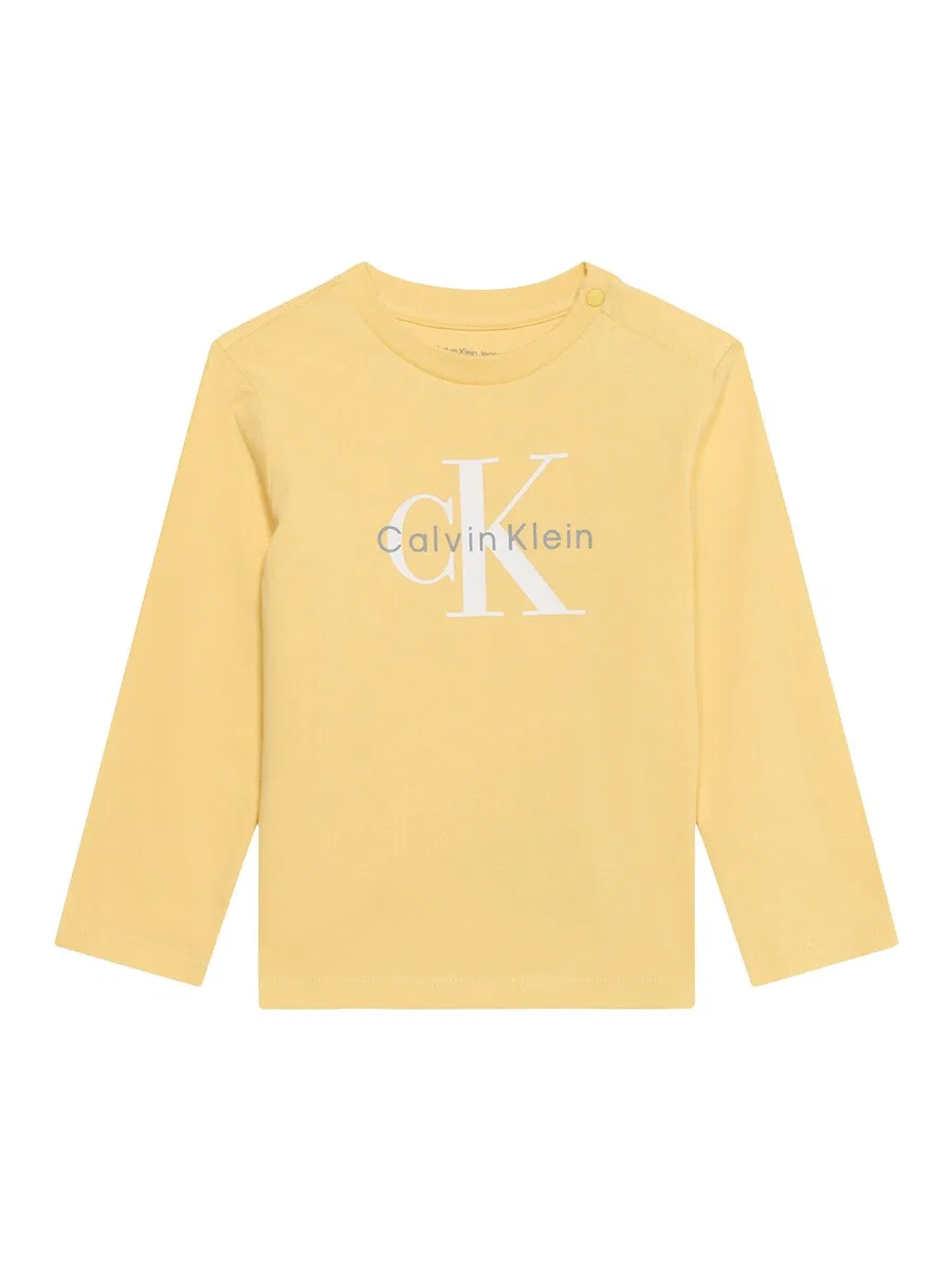 Топ Calvin Klein Jeans желтого цвета