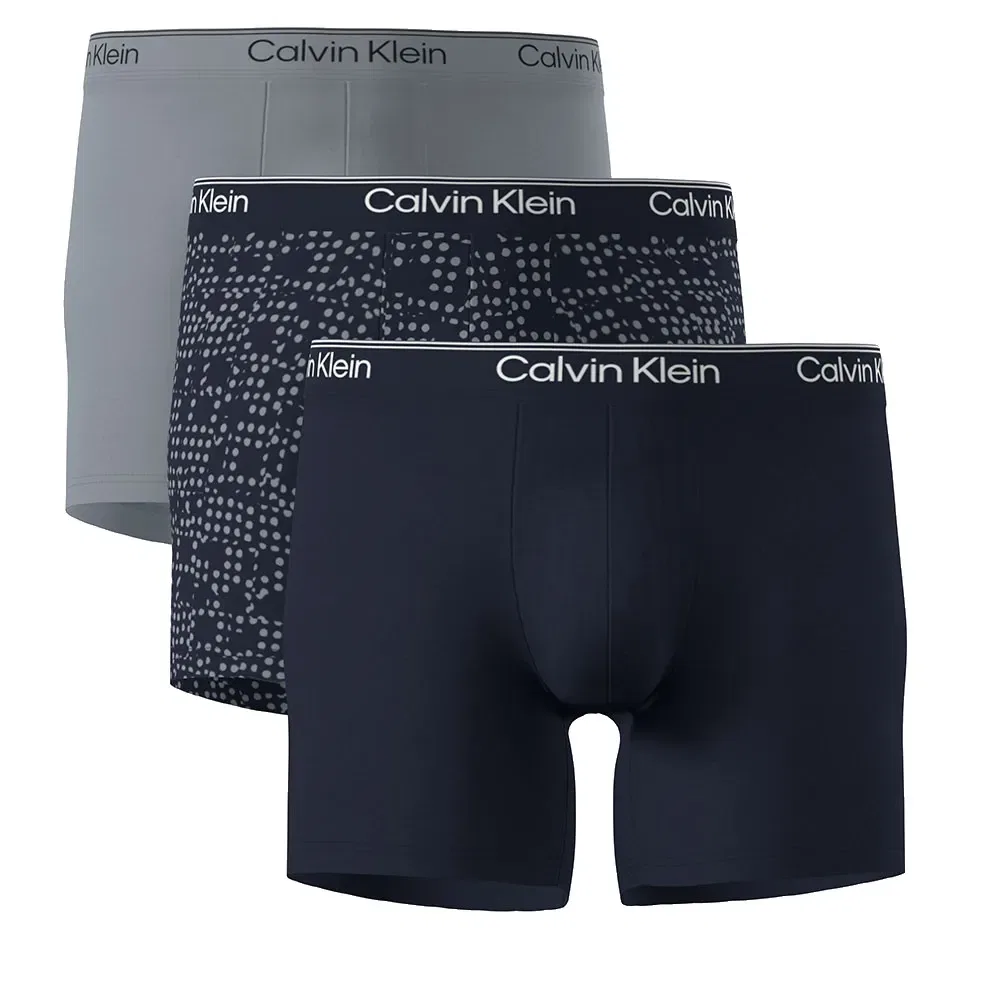 Боксеры комплект 3 шт Calvin Klein, черный