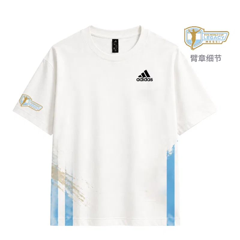 Женское футболка хлопковая Adidas MUST HAVES, Белый — фото 3