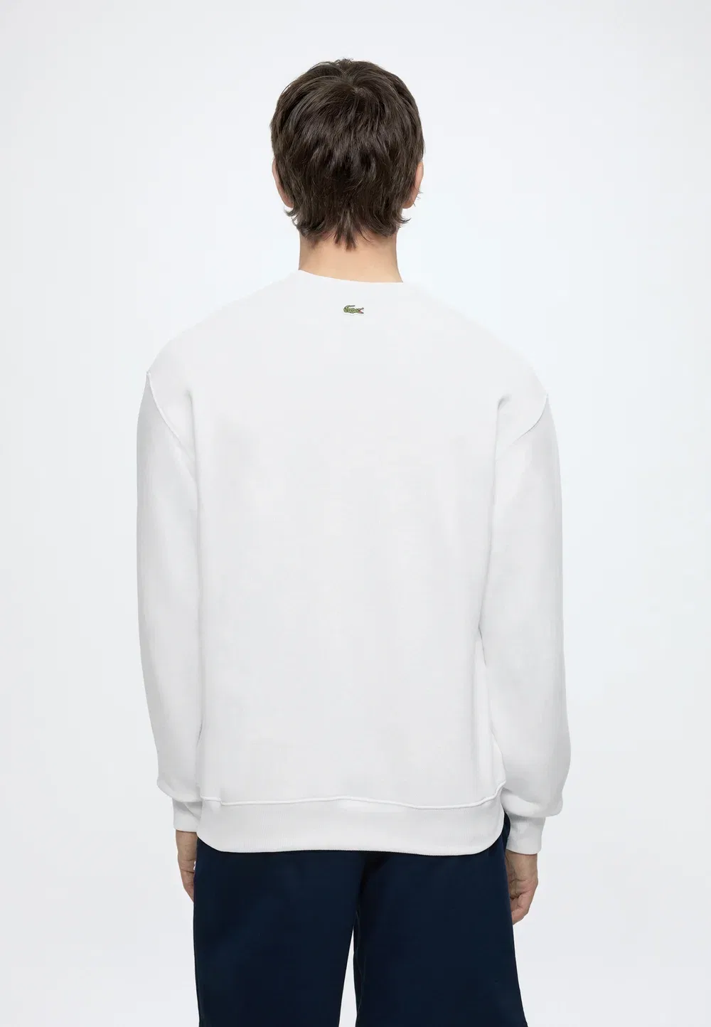 Толстовка унисекс Lacoste, White — фото 3