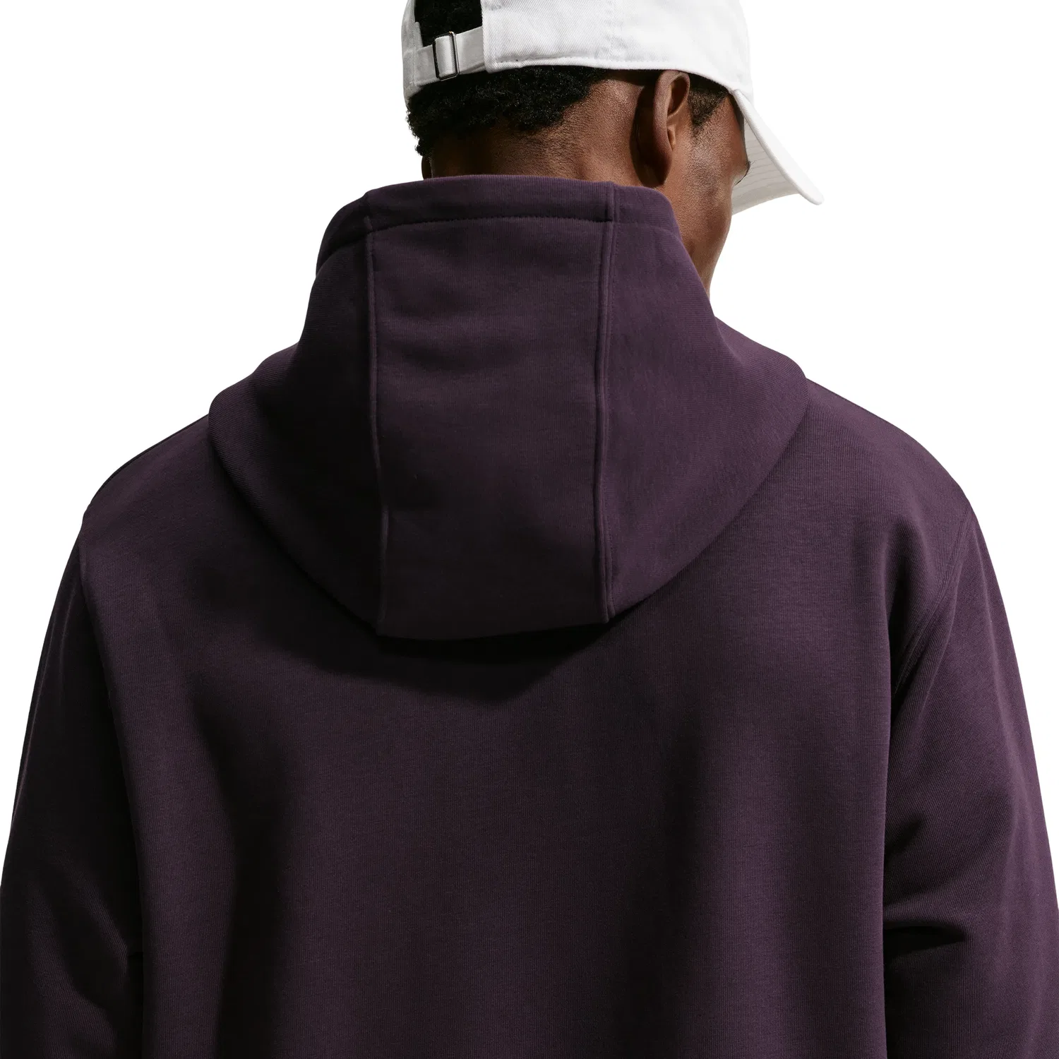 Мужское худи с длинным рукавом Nike Court Slam Dri-FIT Fleece, цвет Burgundy — фото 2
