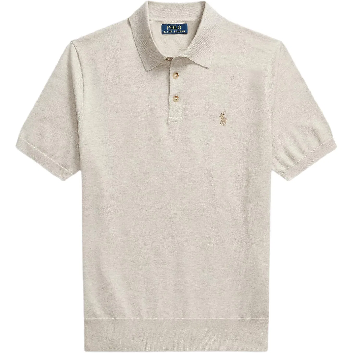 Мужское поло с коротким рукавом Light Walnut Wood Brown Polo Ralph Lauren, Light Walnut Wood Brown