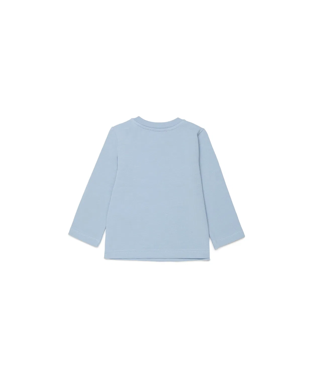 Детская футболка с длинным рукавомс принтом DIESEL, Light Blue — фото 2