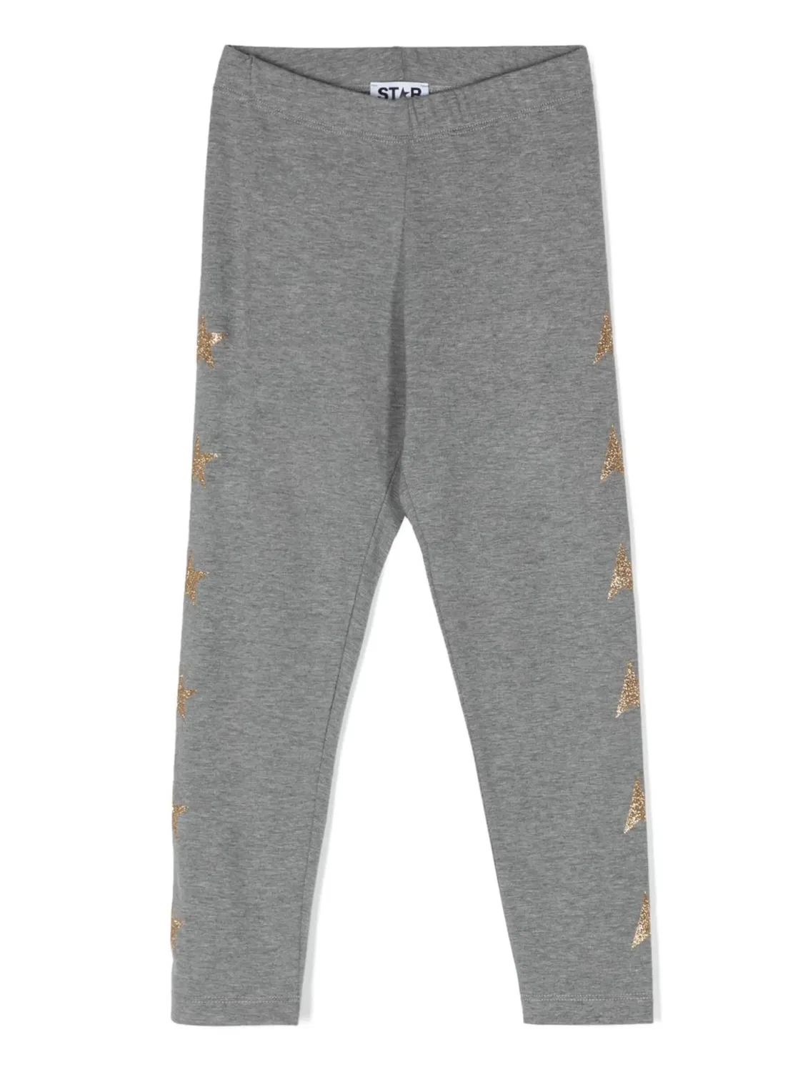 Golden Goose Леггинсы со звездной нашивкой, серые