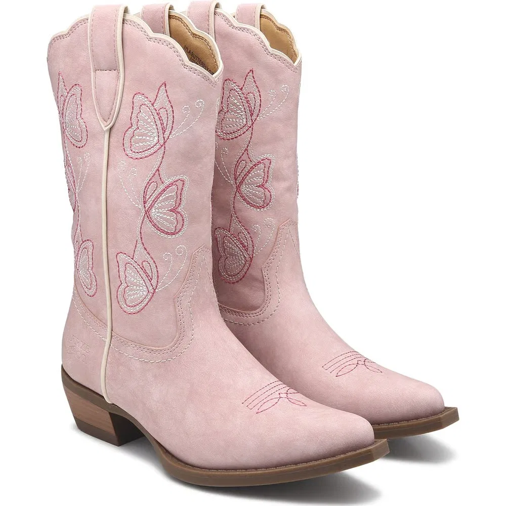 Детские ковбойские сапоги Iyla Butterfly Frye And Co., Light Rose