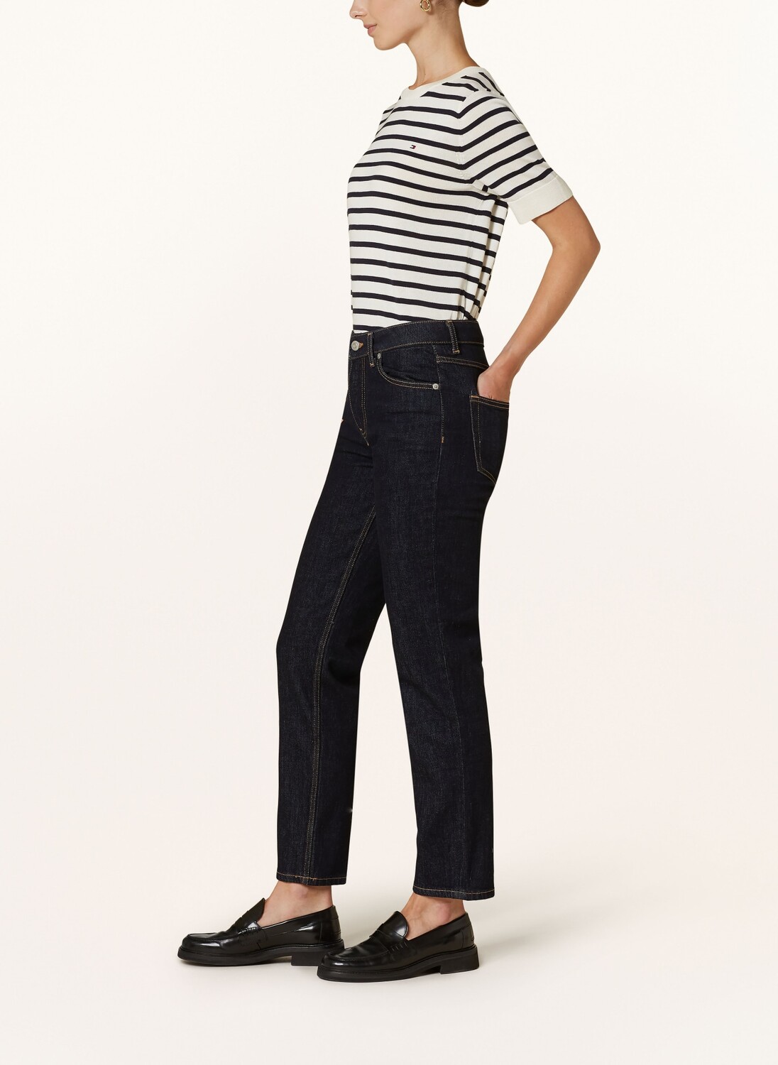 Прямые джинсы TOMMY HILFIGER, цвет 02E Nos Rinse — фото 4