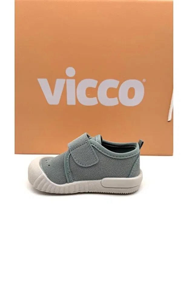 Детская ортопедическая обувь на липучке Anka ii first step daily orthopedic shoes Vicco, Blue — фото 3