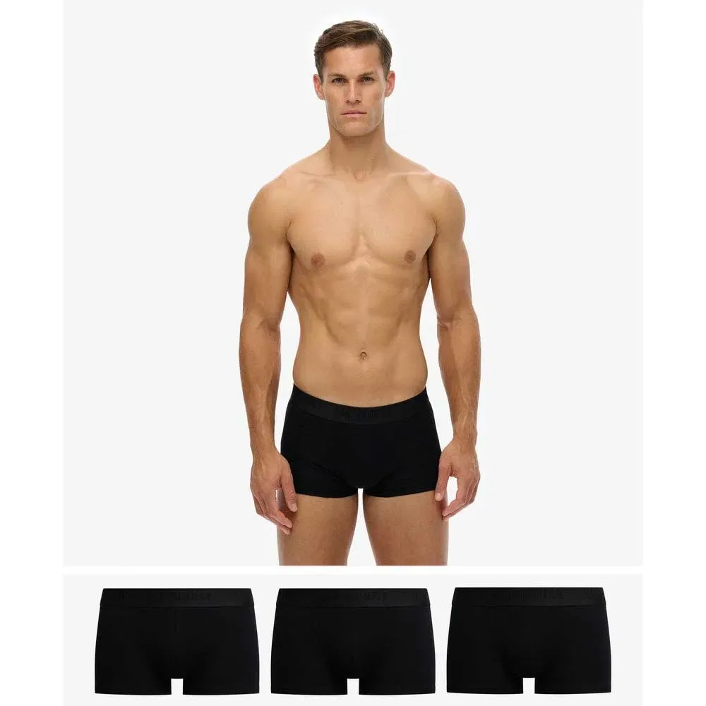 Трусы Superdry Slips 3 штуки, черный — фото 4