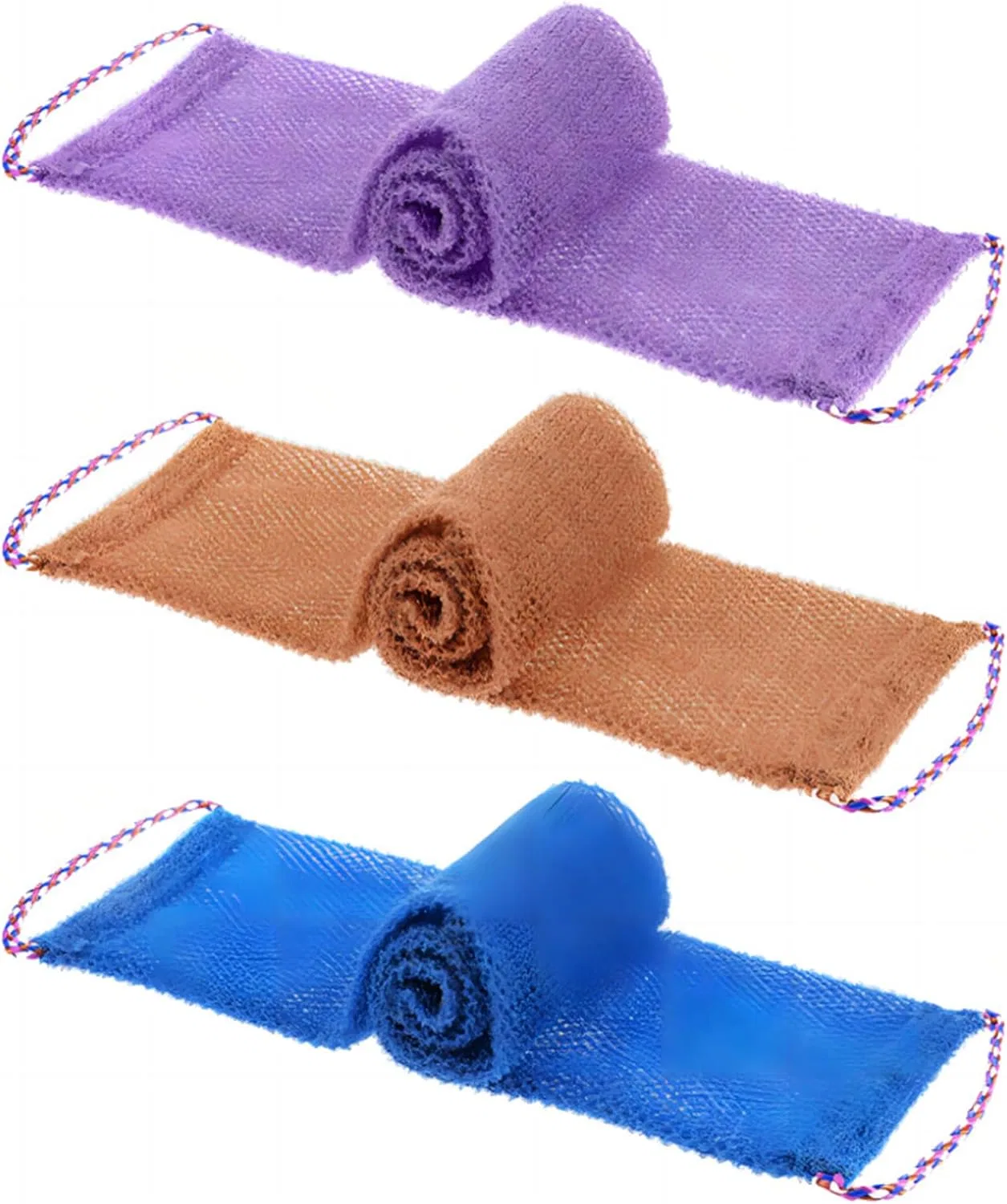 Эксфолиирующая мочалка для спины, BYYLECL, 75 см