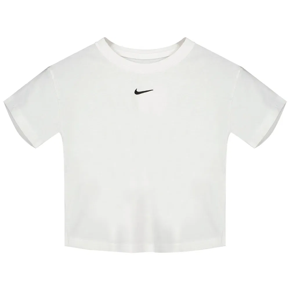 Детская футболка с коротким рукавом Nike Sportswear Essential, White