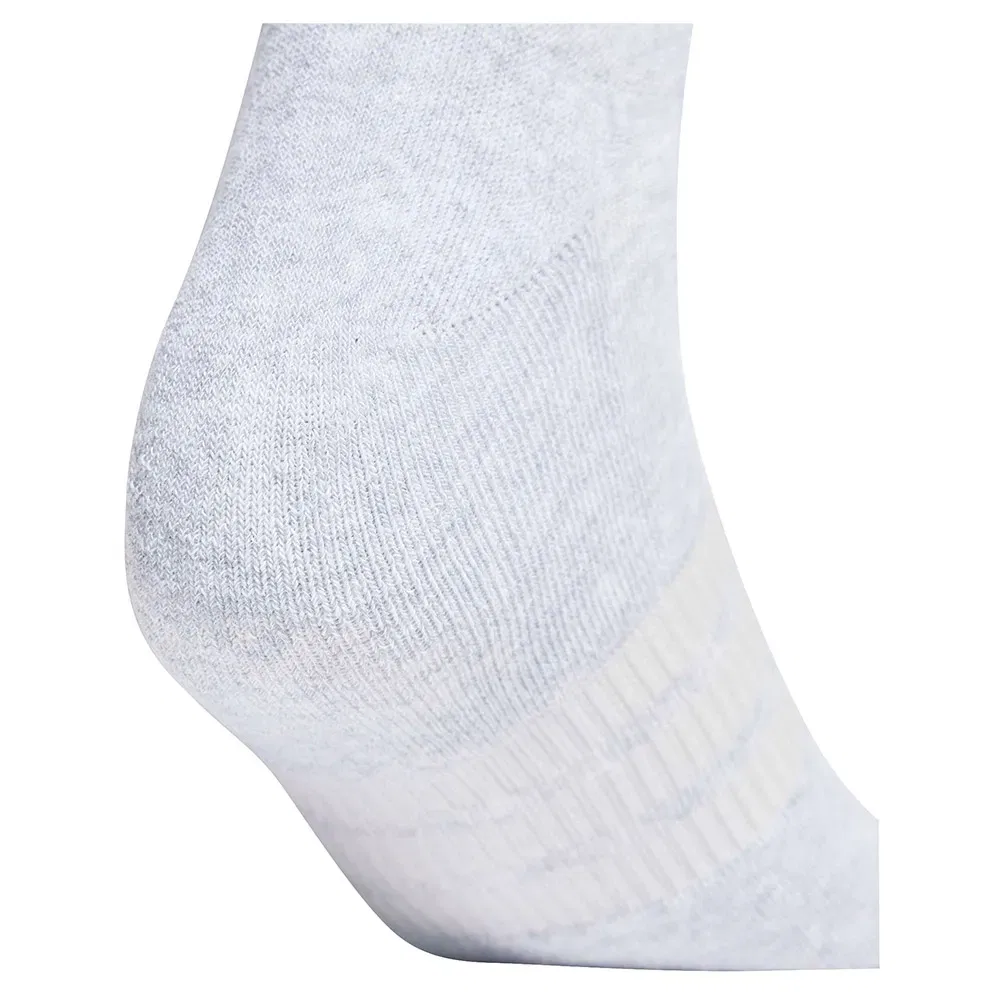 Носки спортивные Adidas Cushioned Sportswear Ankle, 3 пары, белый — фото 4