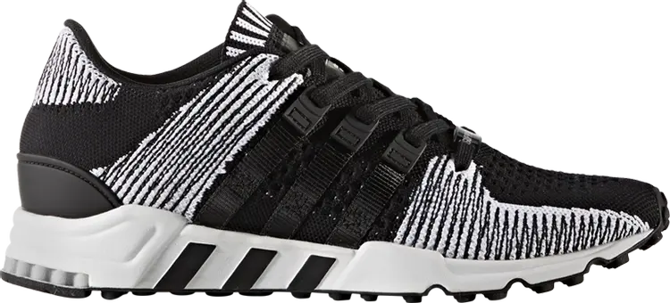 

Кроссовки Adidas EQT Support RF Primeknit 'Core Black Footwear White', черный
