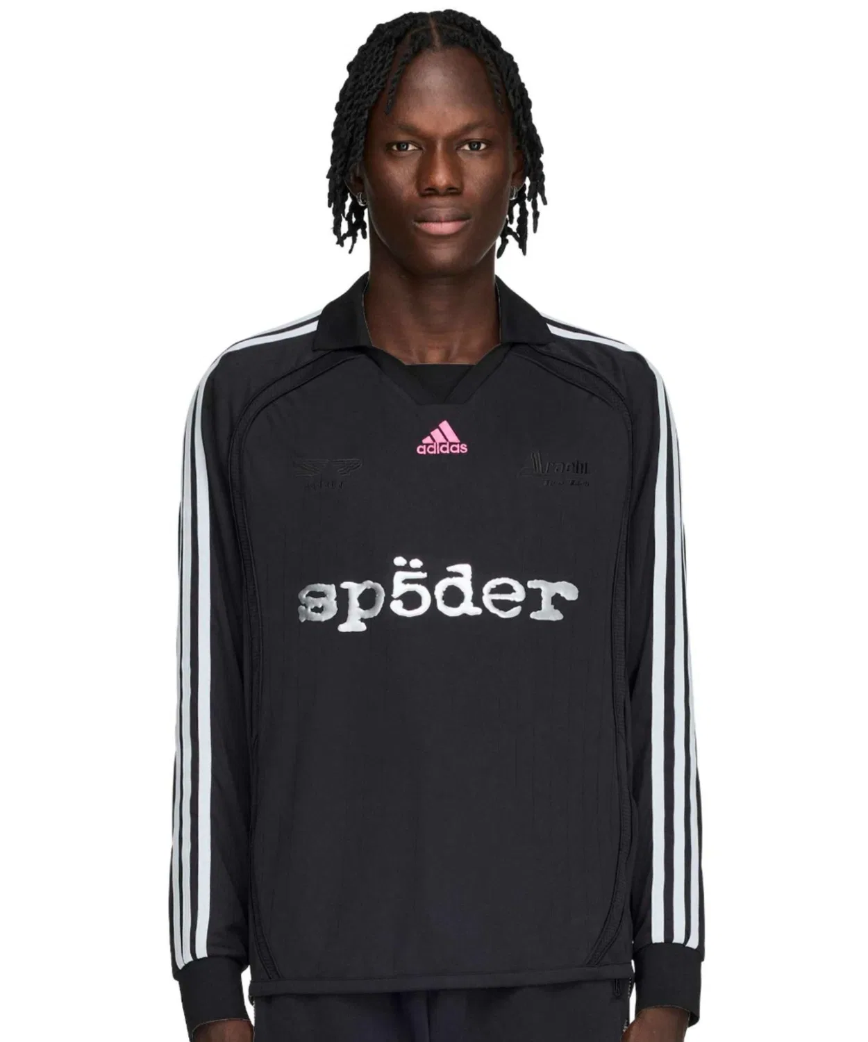 Мужское джерси с принтом Sp5der Jersey Adidas, Black