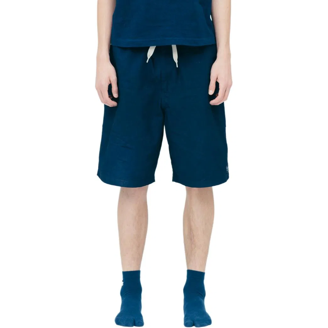 Детские шорты повседневные с брендом HUMAN MADE, Indigo — фото 4