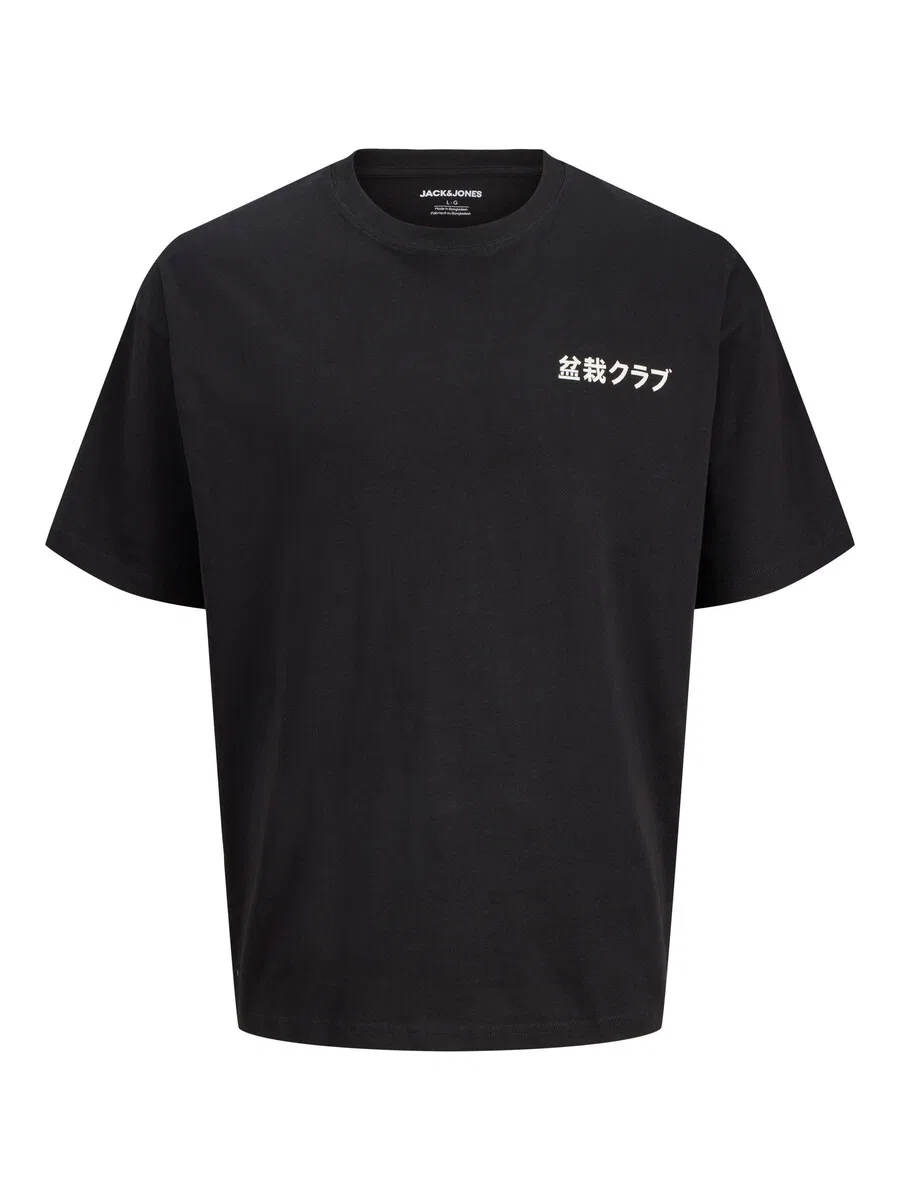 Детская рубашка черного цвета Jack & Jones Junior