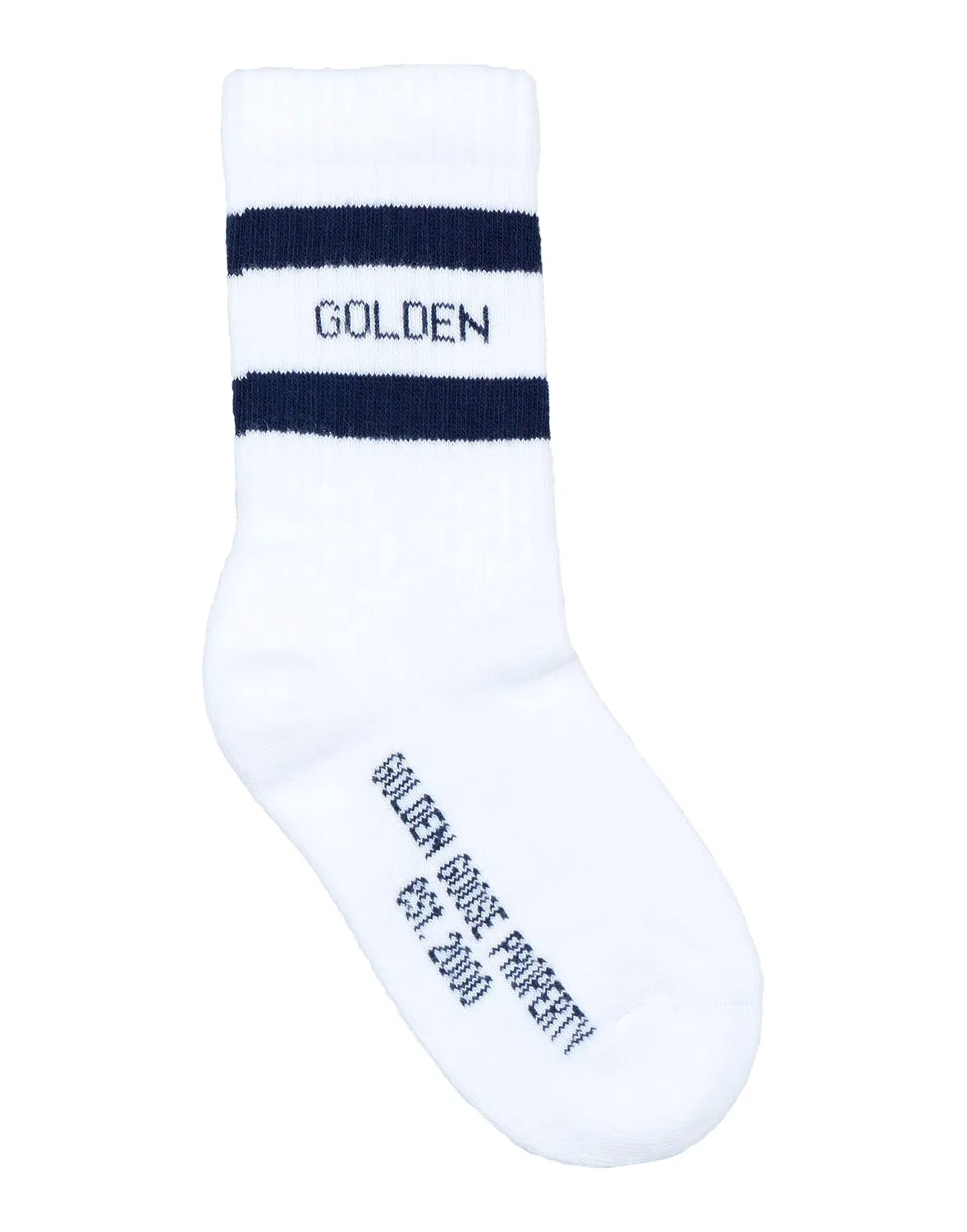 Детские носки с принтом Golden Goose, кремовый
