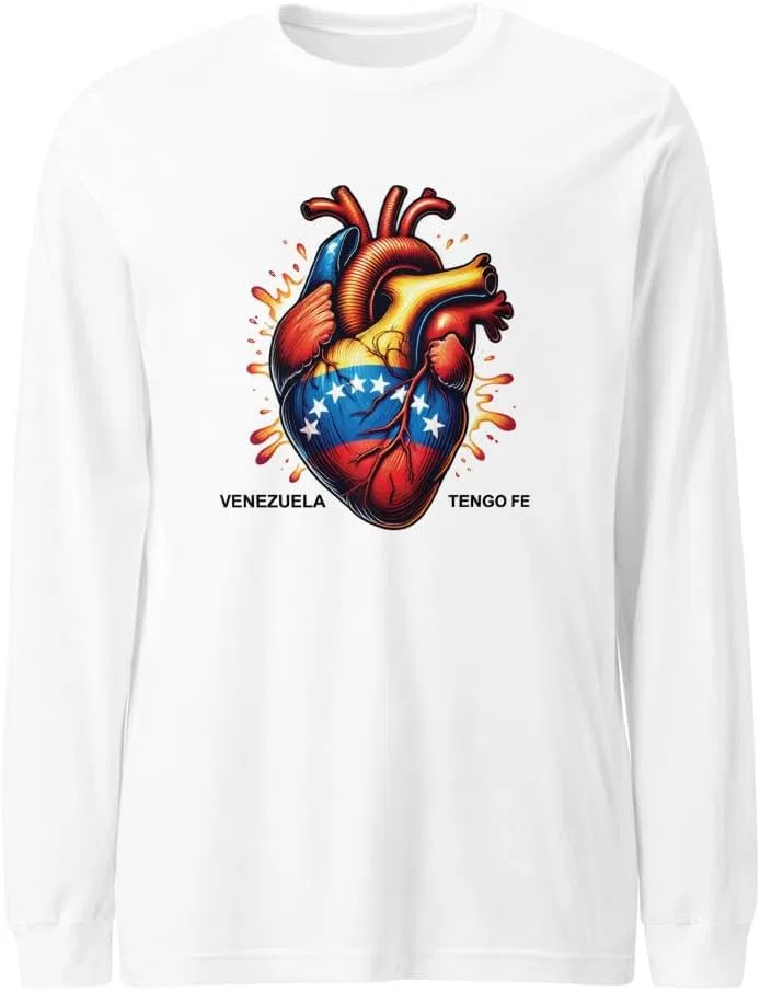 Мужская футболка с длинным рукавом 3501, White