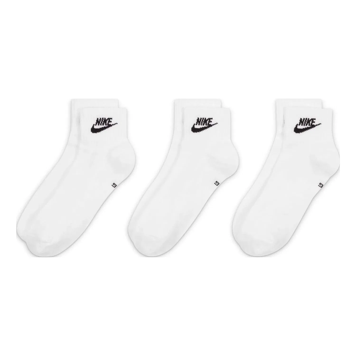 Носки Everyday Essential Ankle Socks (3 pairs) Pack 'White' Nike, White/Black