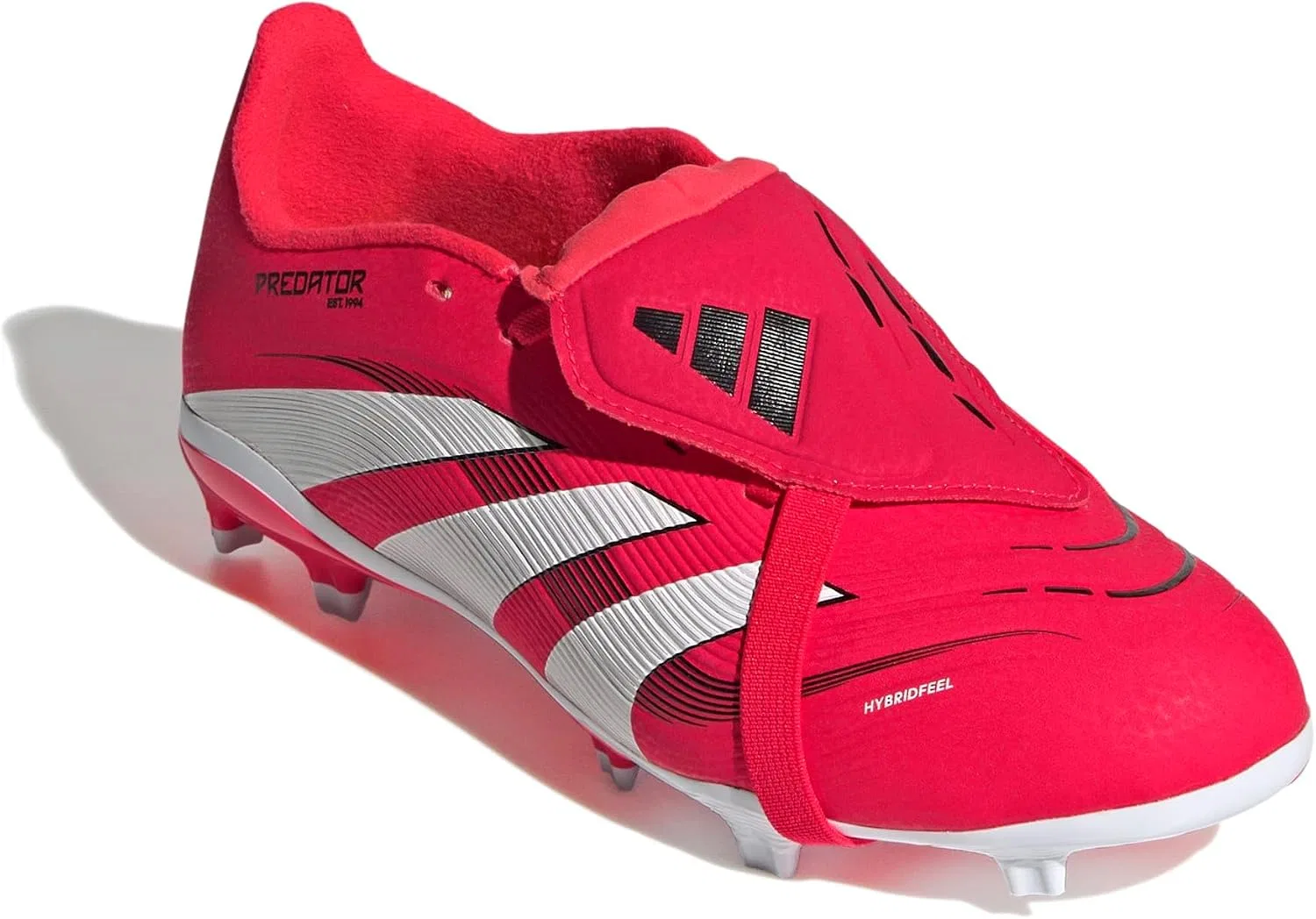 Детские кроссовки для девочек с откидным язычком League Predator, Lucid Red/White/Black — фото 4