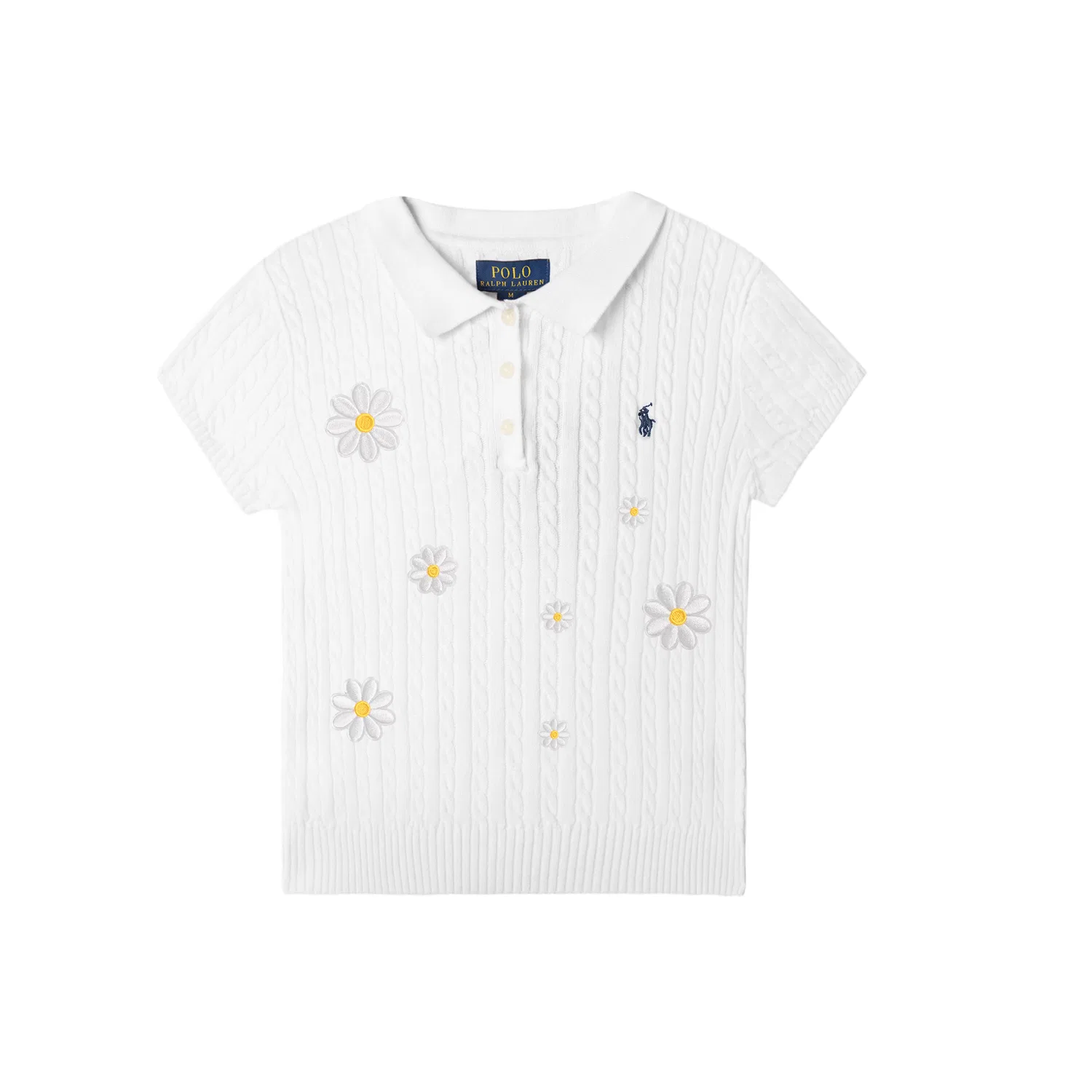 Детский свитер с поло-воротником Модель SS24 Polo Ralph Lauren — фото 3