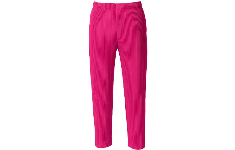 Женские повседневные брюки Rose Red Homme Plissé Issey Miyake