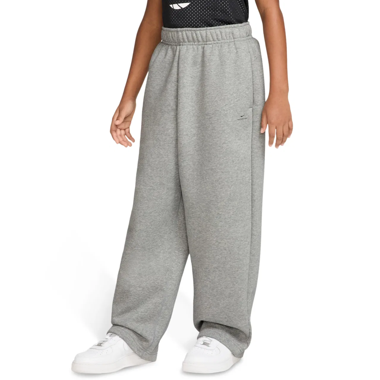 Детские спортивные штаны для мальчиков с флисом Nike Standard Issue Fleece Pant, Nike, Black/Gray