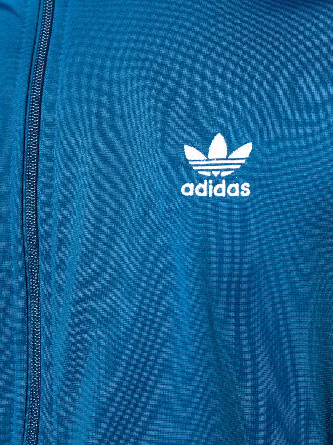 Синяя спортивная куртка на молнии Adidas, синий — фото 2