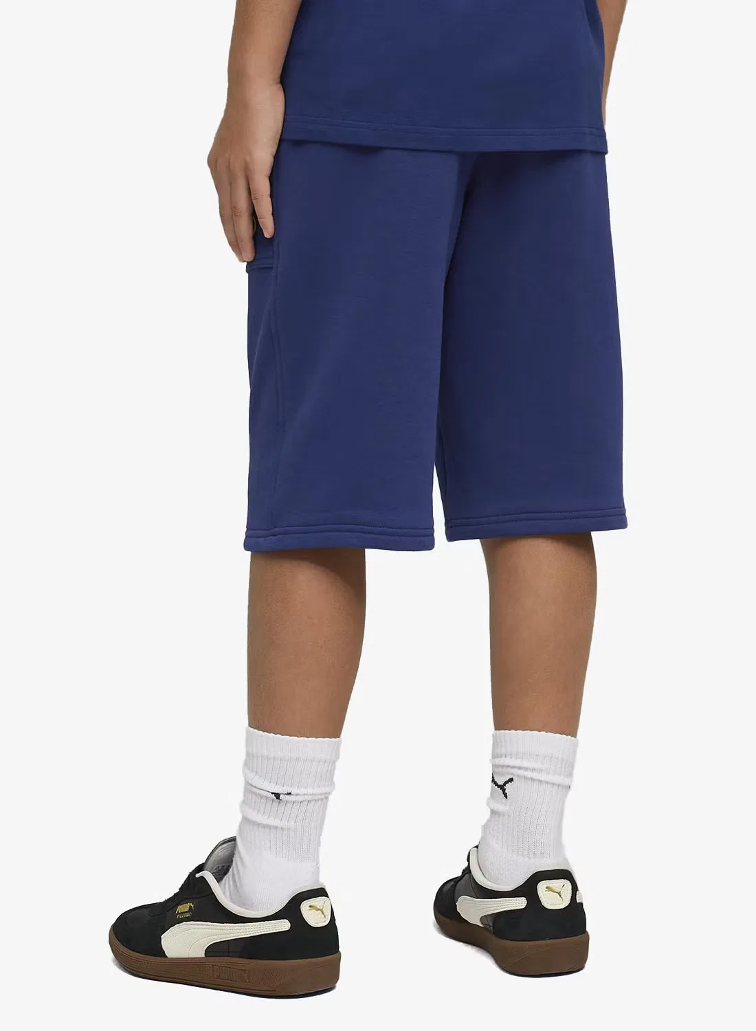 Шорты свободного кроя Youth Mid 90s Puma, синий — фото 2