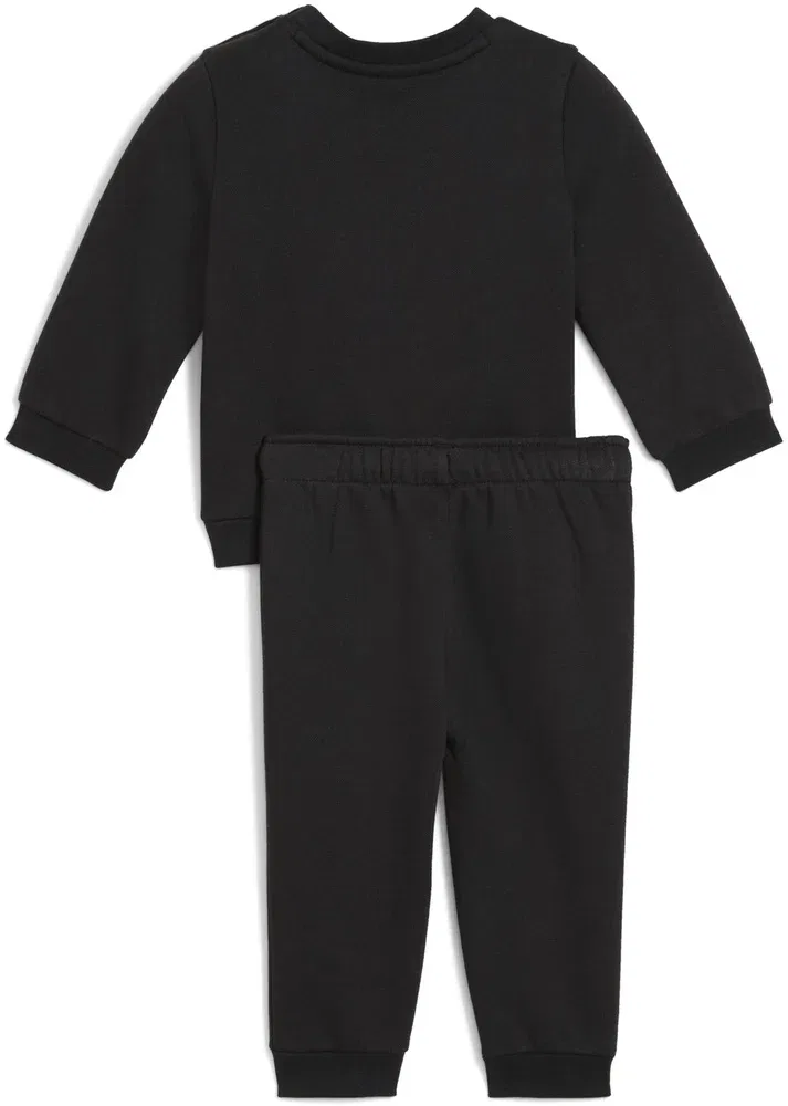 Спортивный костюм детский комплект MINICatS ESS Crew Set FL INF Puma, черный — фото 2
