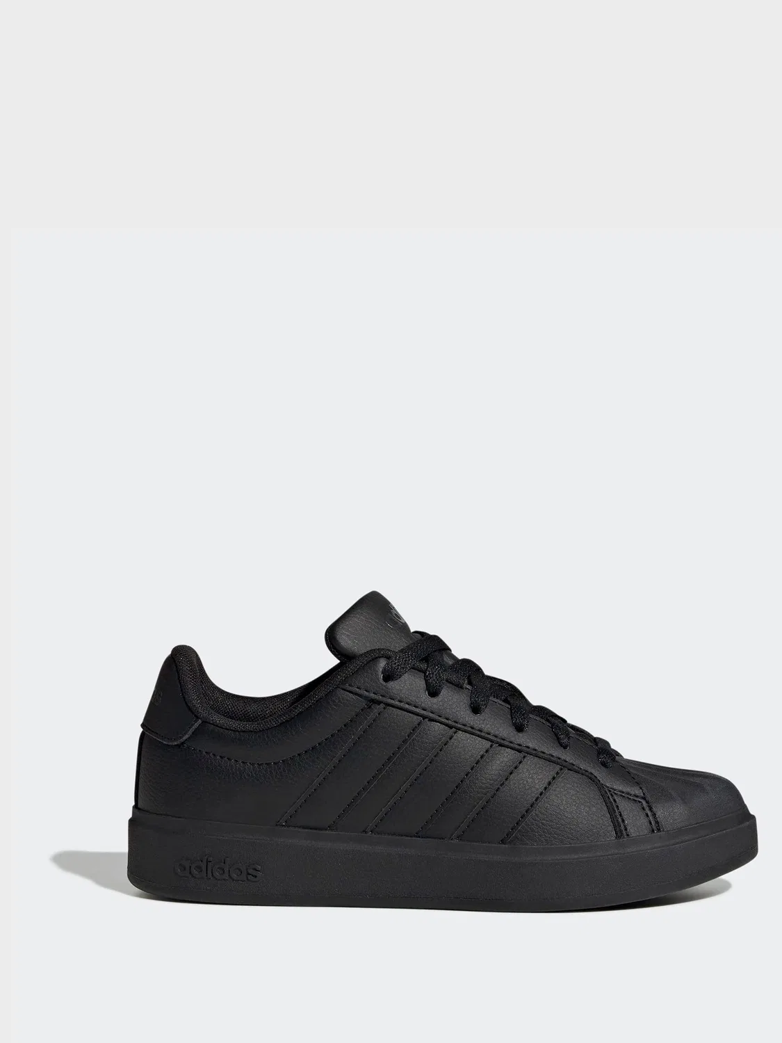 Кроссовки с носком-ракушкой, текстильные adidas Street Talk, черный