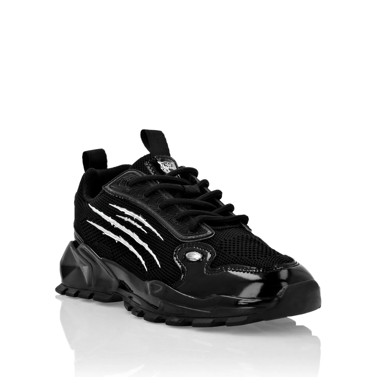 Детские белые кроссовки Runner PLEIN SPORT, Black — фото 3