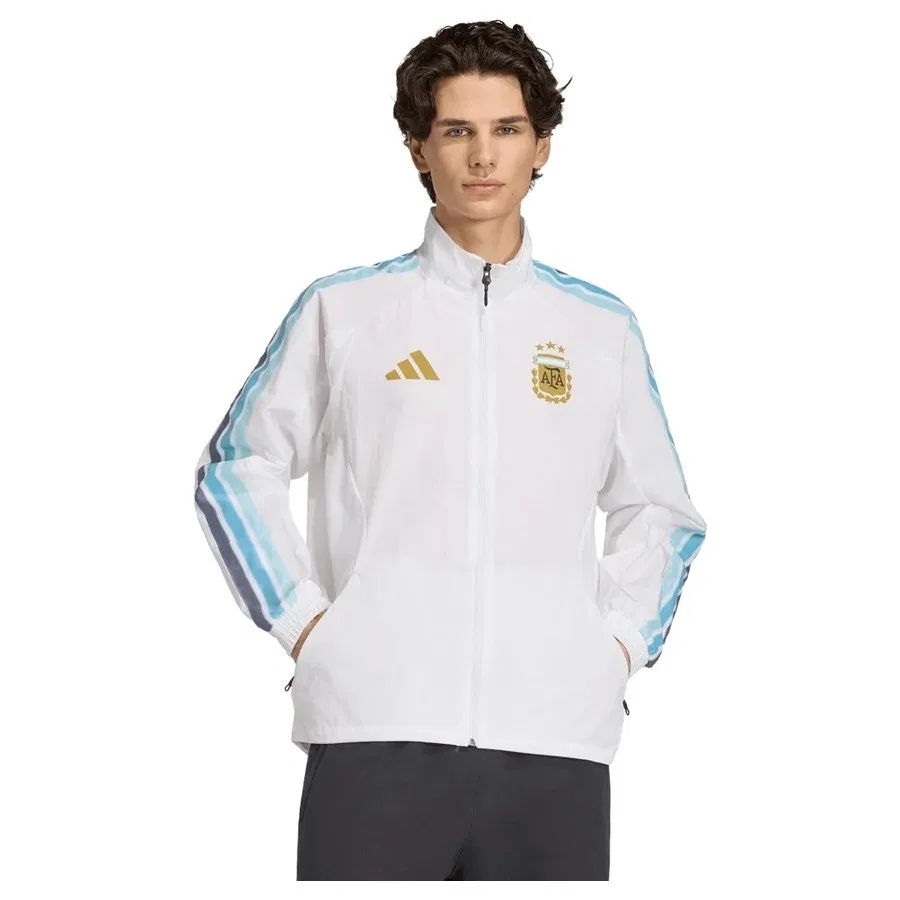 Спортивная куртка с молнией Afa H An Jk JZ6285 adidas, Белый — фото 3